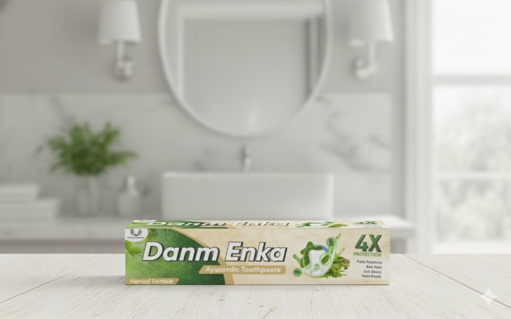 Danm Enka Ayurvedic Toothpaste – 4X Protection